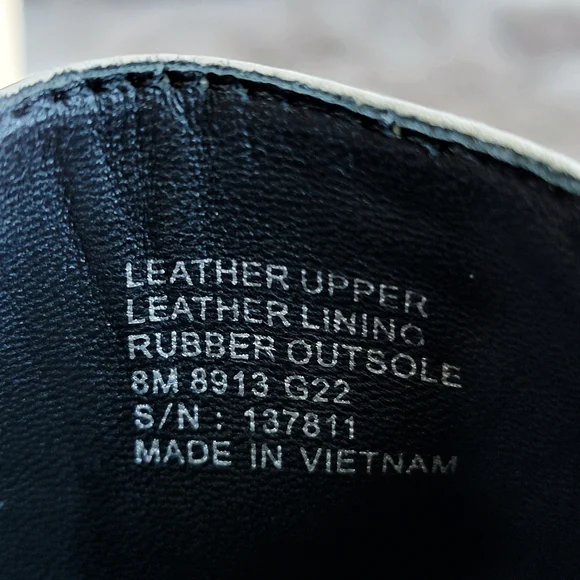 💋LAST DAY!!💋Tory Burch Ivory Leather Benton Boots size 8 - FINAL PRICE - Picture 10 of 11